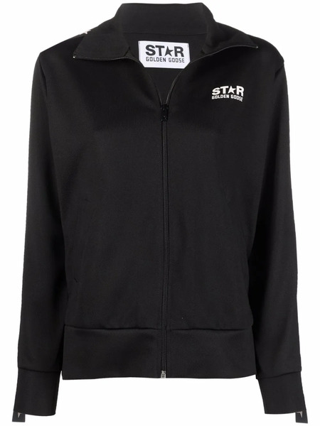  Golden Goose Zipped Sweatshirt - Black 