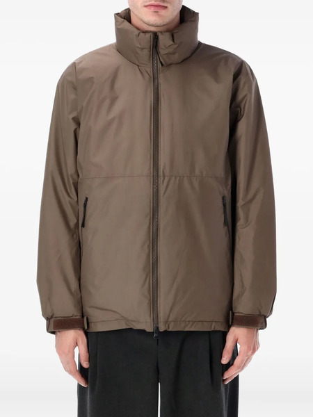  Goldwin Zip-up Long-sleeve Padded Jacket - Brown 