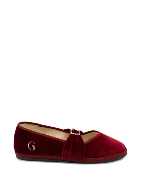  Gondolina Biennale Bow-style Ballet Flats - Red 