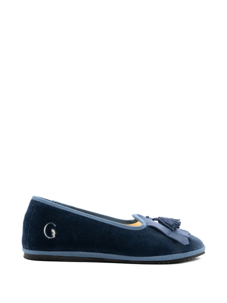  Gondolina Monte Cristallo Fringe Tassel Loafers - Blue 