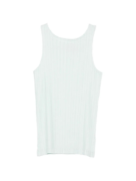  Gongdid Design Pleated Tank Top - Green 