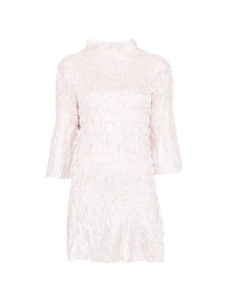  Gongdid Design Ruffled Dress - Pink 
