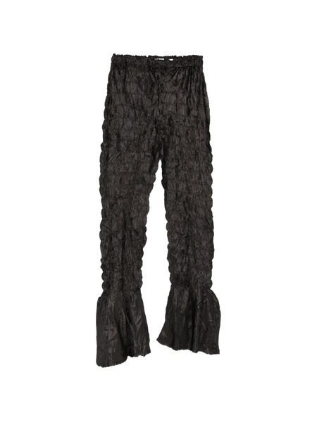  Gongdid Design Ruffled Trousers - Black 