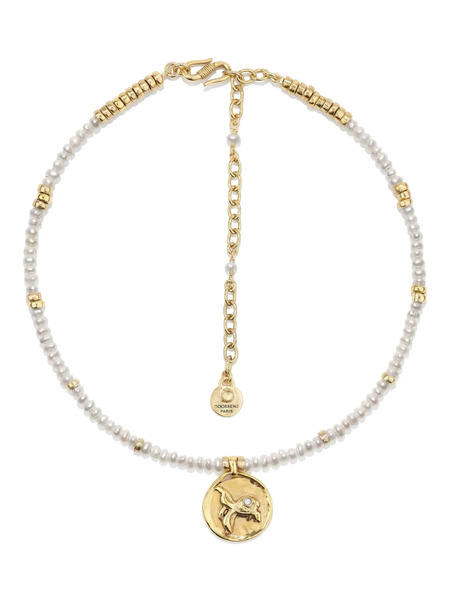  Goossens Astro Pisces Necklace - Gold 