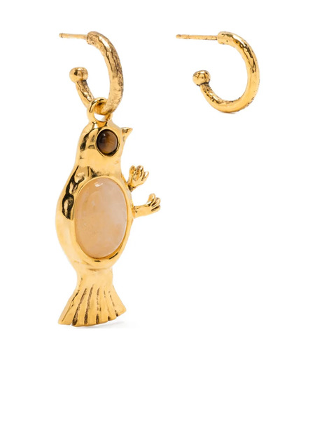  Goossens Balade Bird Earrings - Gold 