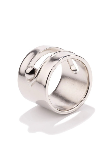  Goossens Large Boucle Ring - Silver 