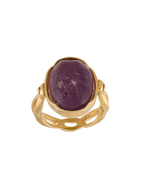  Goossens Oval Cabochons Ring - Purple 