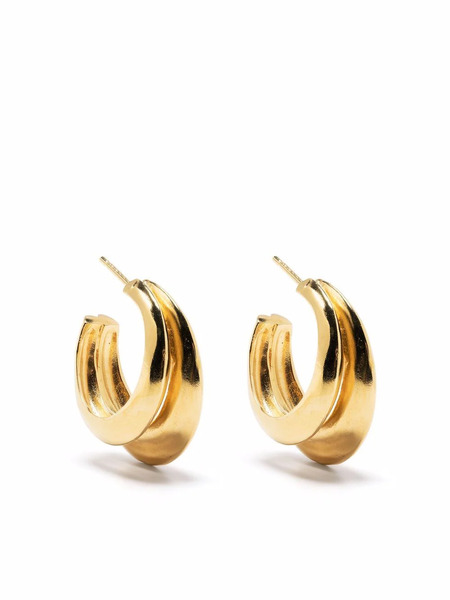  Goossens Spirale Creole Earrings - Gold 