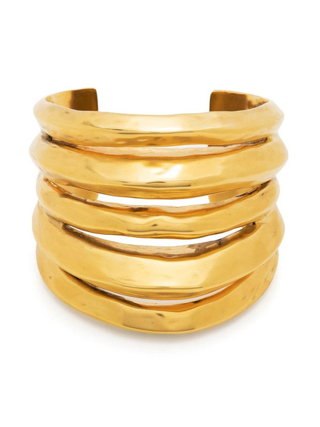  Goossens Spirale Open-back Cuff Bracelet - Gold 