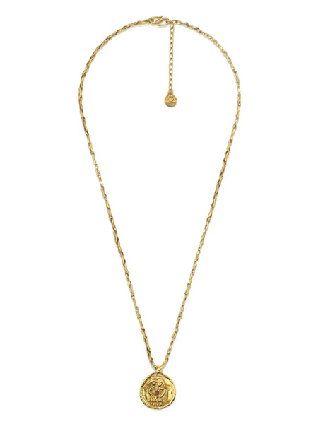  Goossens Talisman Astro Gemini Necklace - Gold 