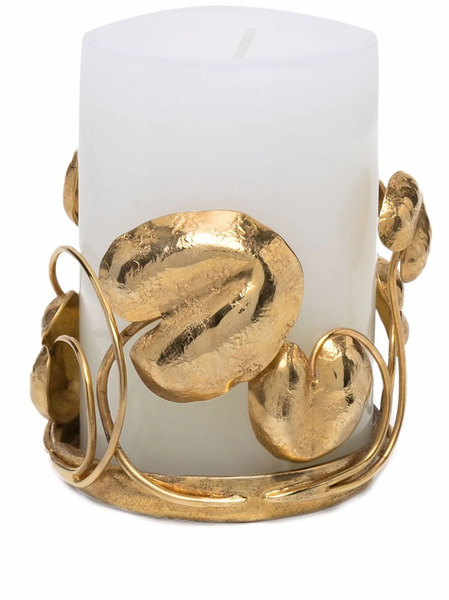  Goossens Water Lily Candle Holder Xl - Gold 