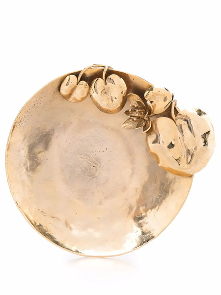  Goossens Waterlilies Trincket Bowl - Gold 