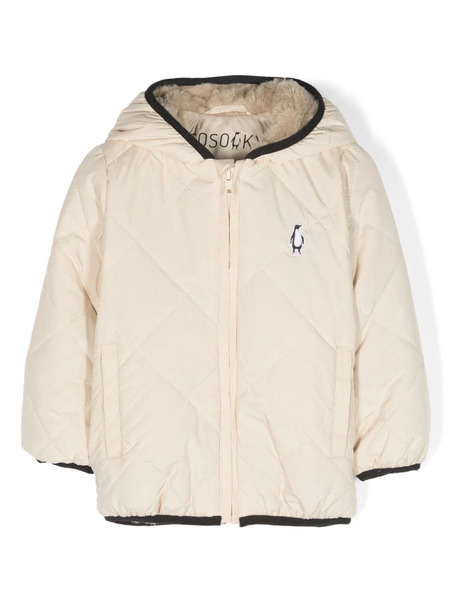  Gosoaky Quilted Hooded Jacket - Neutrals 