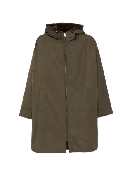  Gotha Hooded Zip-fastening Coat - Green 