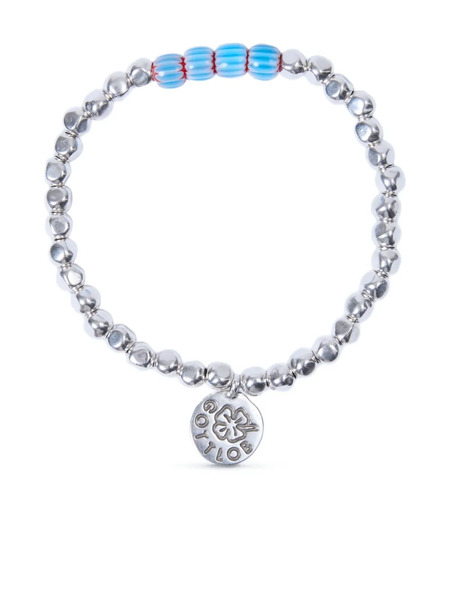  Gottlob Clover-engraved Bracelet - Silver 