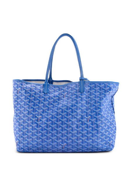  Goyard Pre-owned Saint Louis Coated Canvas Pm Tote Bag - Blue 