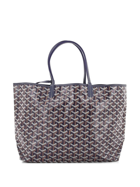  Goyard Pre-owned Saint Louis Coated Canvas Pm Tote Bag - Blue 