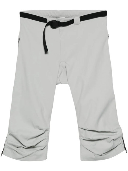  Gr10k Belted Canvas Long Shorts - Grey 