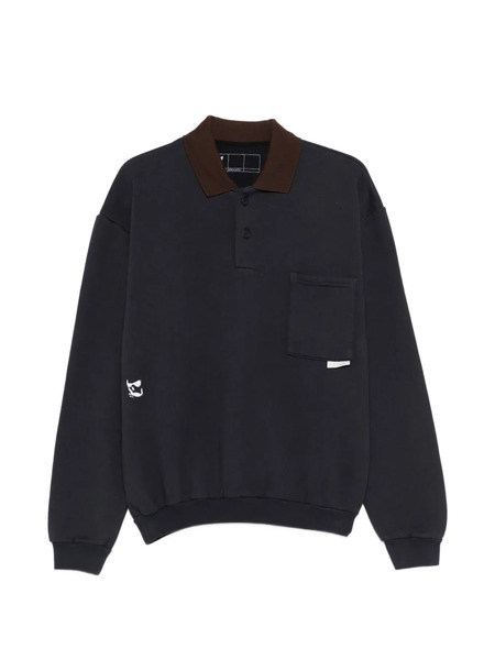  Gr10k Blue Polo Top 