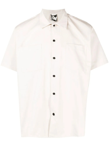 Gr10k Chest Patch-pocket Detail Shirt - Neutrals 