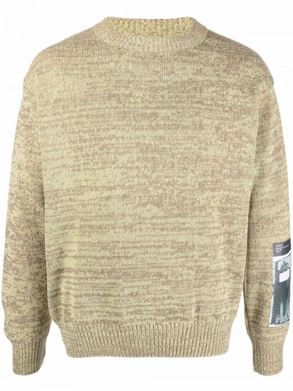  Gr10k Recycled Knit Jumper - Green 