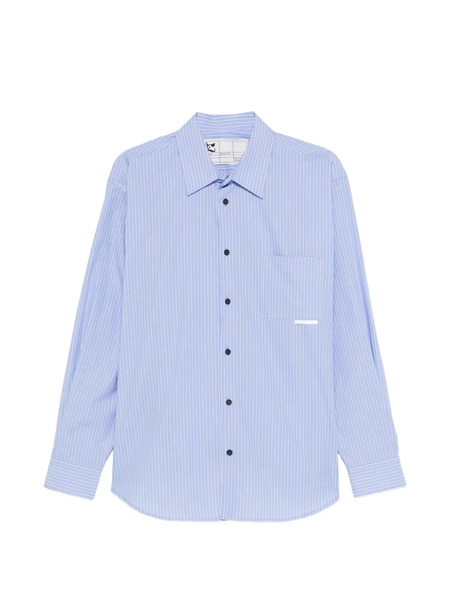  Gr10k Replicated Striped Shirt - Blue 