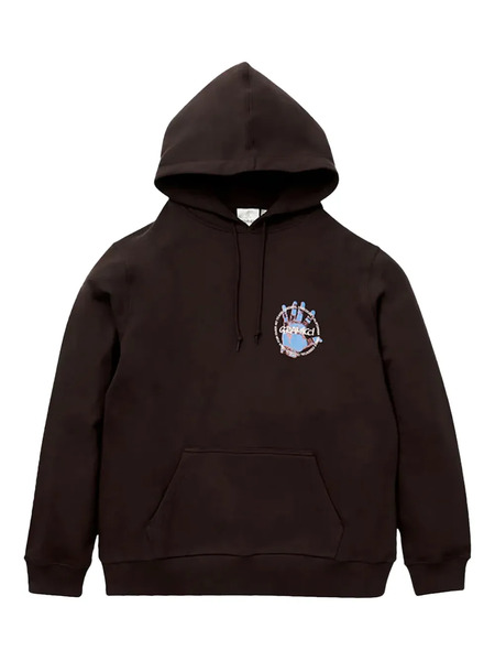  Gramicci Climbers Hand Hoodie - Brown 