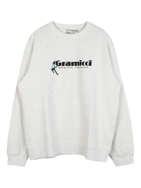  Gramicci Dancing Man Sweatshirt - Grey 