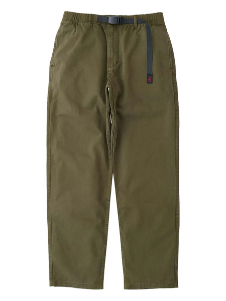  Gramicci Elasticated-waist Buckle Trousers - Green 