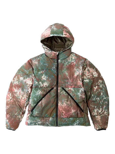  Gramicci Hooded Puffer Jacket - Green 