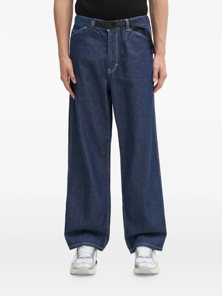  Gramicci Sutter Contrast-stitch Denim Trousers - Blue 