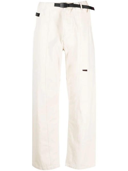  Gramicci Two-pocket Buckled Straight Trousers - Neutrals 