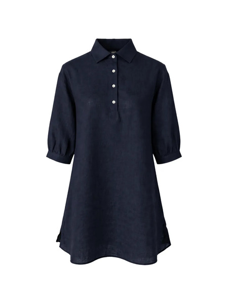  Gran Sasso Collared Shirt - Blue 