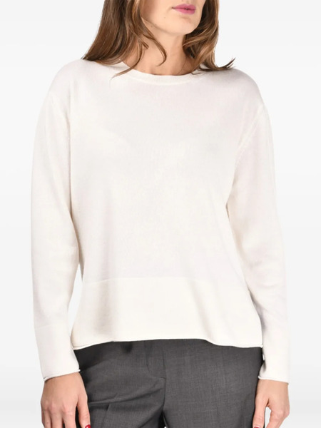  Gran Sasso Crew-neck Sweater - White 