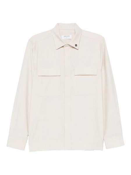  Gran Sasso Flap-pocket Shirt - Neutrals 