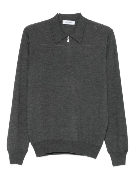  Gran Sasso Half-zip Sweater - Grey 