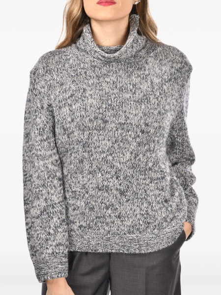  Gran Sasso High-neck Sweater - Grey 