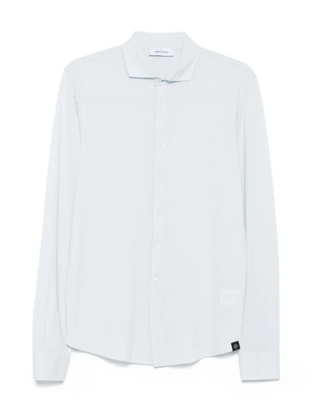  Gran Sasso Long-sleeve Button-fastening Shirt - Blue 