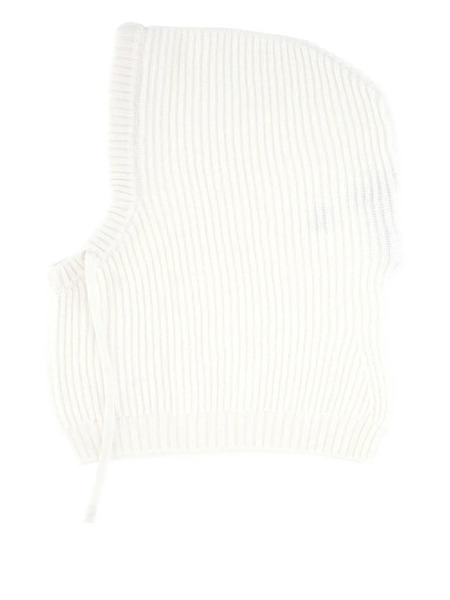  Gran Sasso Ribbed Hat - White 