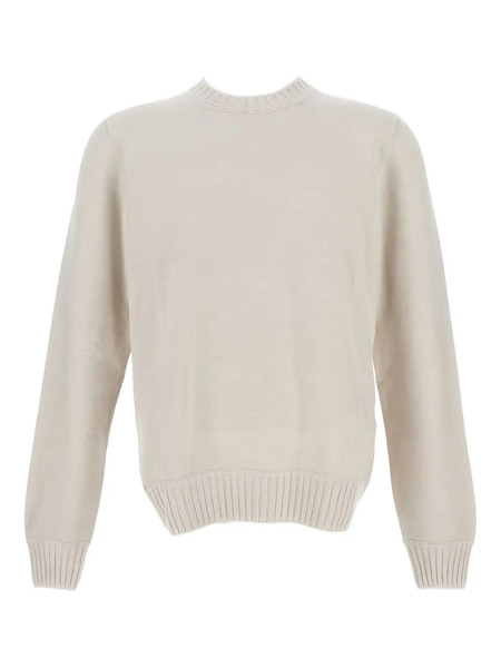  Gran Sasso Ribbed Long-sleeve Sweater - Neutrals 
