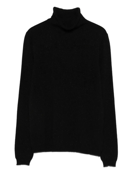  Gran Sasso Roll-neck Sweater - Black 