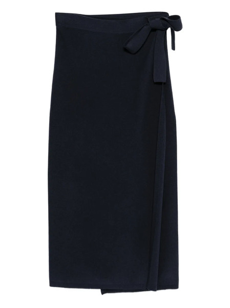  Gran Sasso Tie-waist Skirt - Blue 