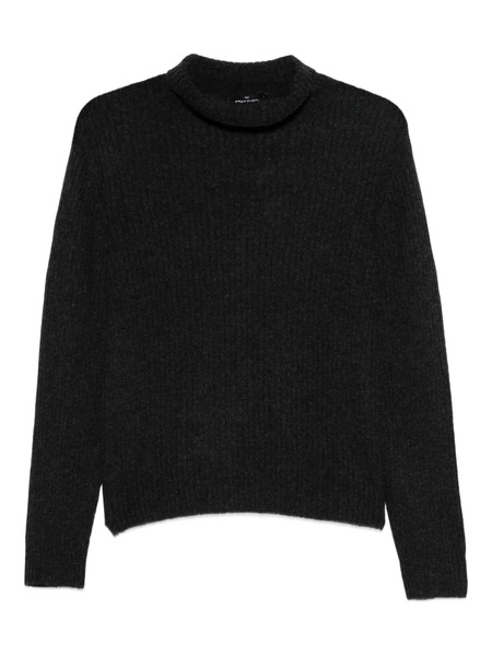  Gran Sasso Turtleneck Ribbed Sweater - Grey 