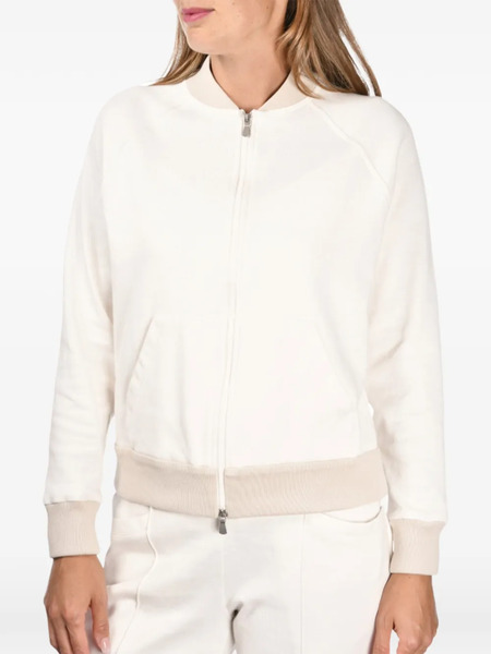  Gran Sasso Zip-fastening Jacket - Neutrals 