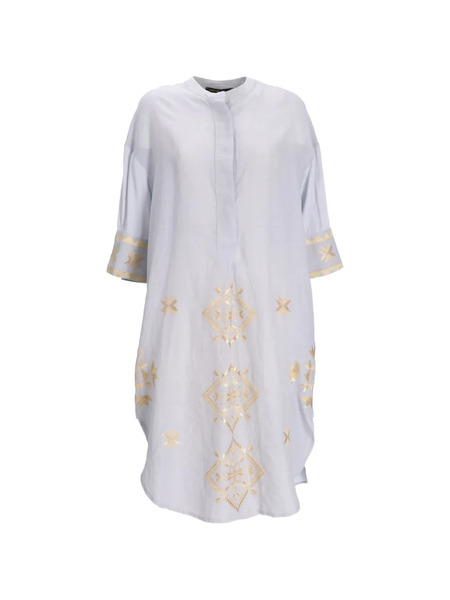  Greek Archaic Kori Lefkada Tunic - Grey 