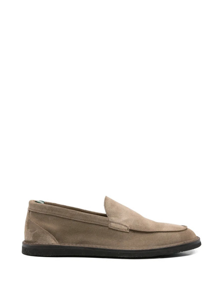  Green George Leather Loafers 