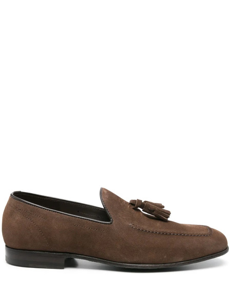  Green George Suede Loafers - Brown 