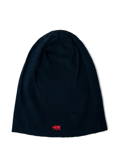  Greg Ross Logo-motif Ribbed Beanie - Black 