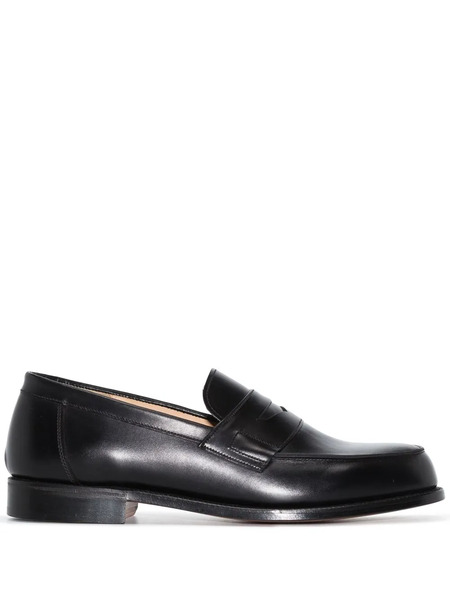  Grenson Epsom Leather Loafers - Black 