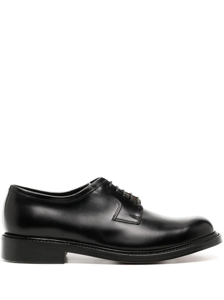  Grenson Leather Derby Shoes - Black 